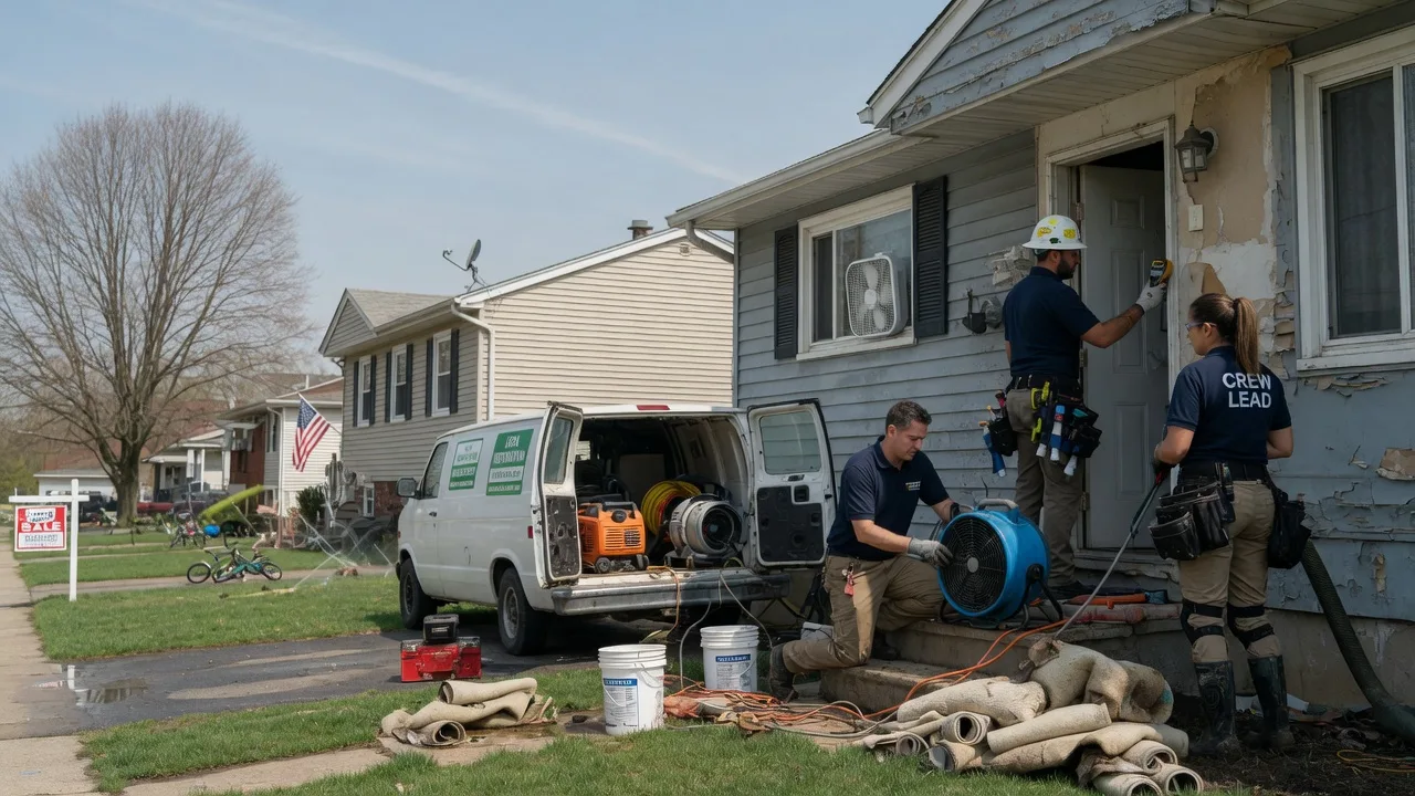 Flood Cleanup in Crockett Mills, TN near me